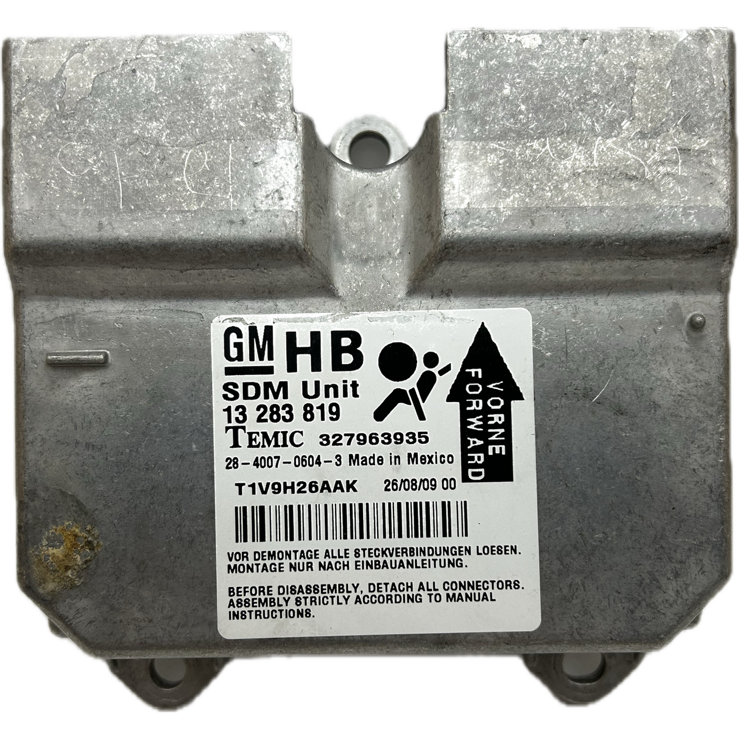 Opel Corsa D Airbag-Steuergerät Reparatur