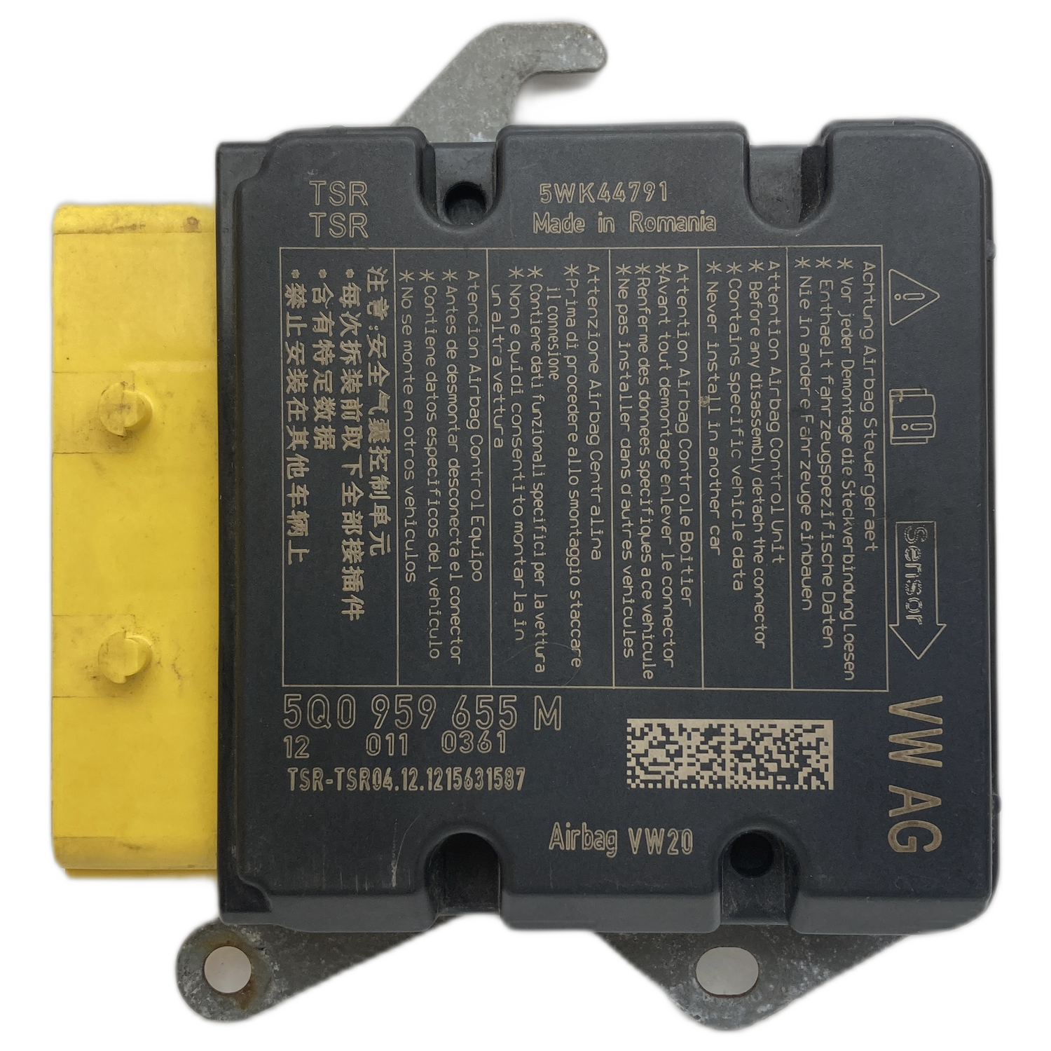 Volkswagen Golf 7 AU Airbag-Steuergerät Reparatur