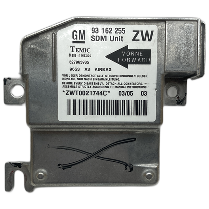 Opel Tigra B TwinTop Airbag-Steuergerät Reparatur