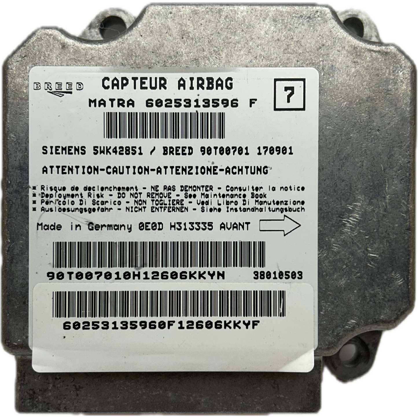 Renault Espace III Airbag-Steuergerät Reparatur