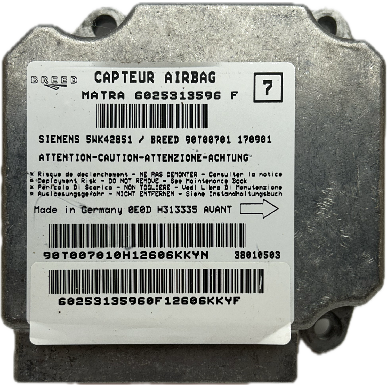 Renault Espace III Airbag-Steuergerät Reparatur