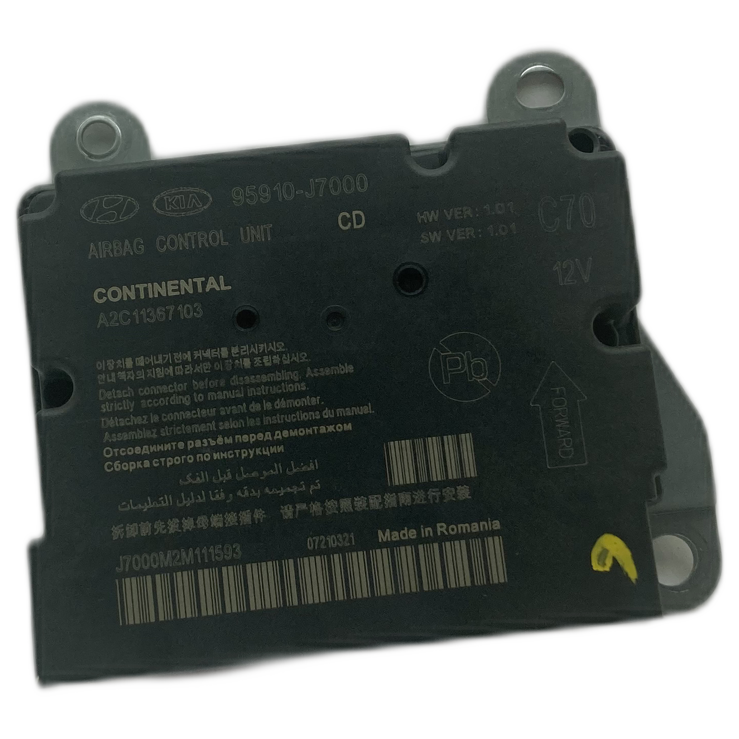 Kia cee'd CD Airbag-Steuergerät Reparatur