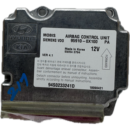 Hyundai i10 IA Airbag-Steuergerät Reparatur