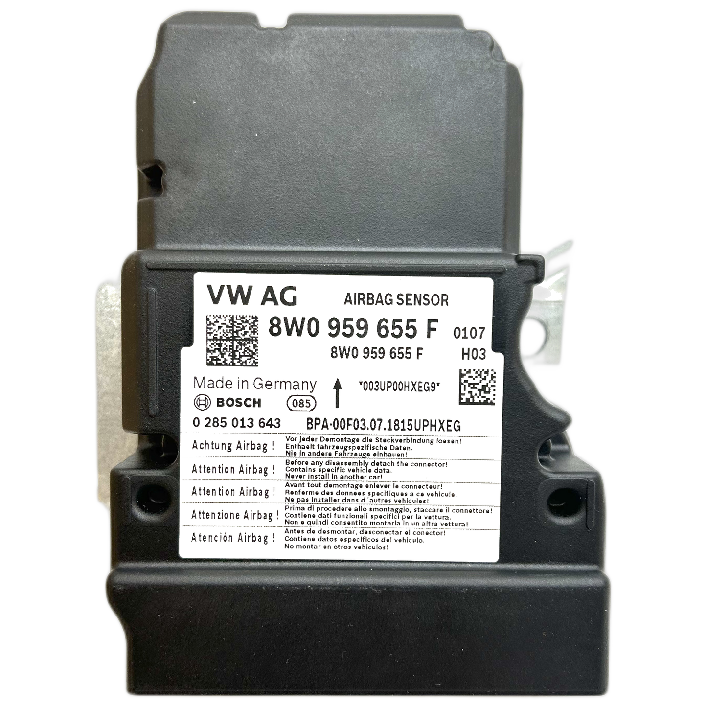 Audi A4 8W Avant Airbag-Steuergerät Reparatur