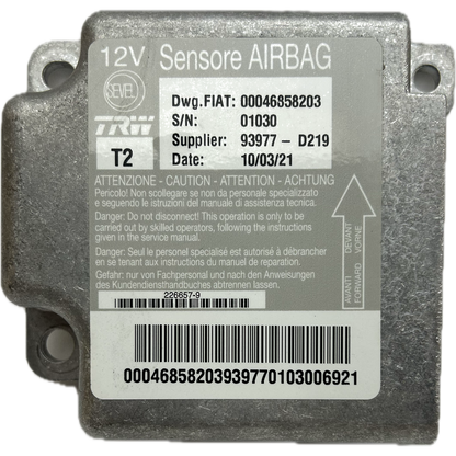 Fiat Ducato 250 Airbag-Steuergerät Reparatur