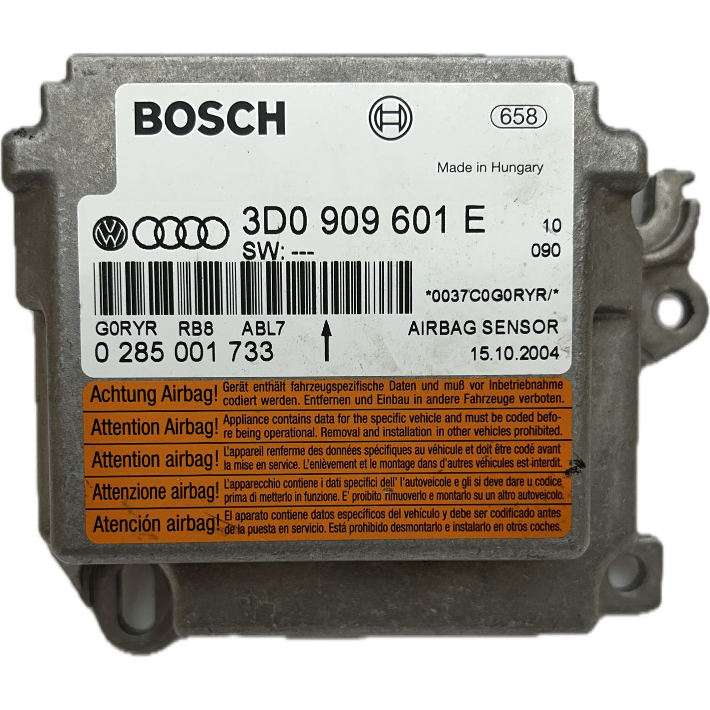 Bentley Continental T Mk1 Airbag-Steuergerät Reparatur