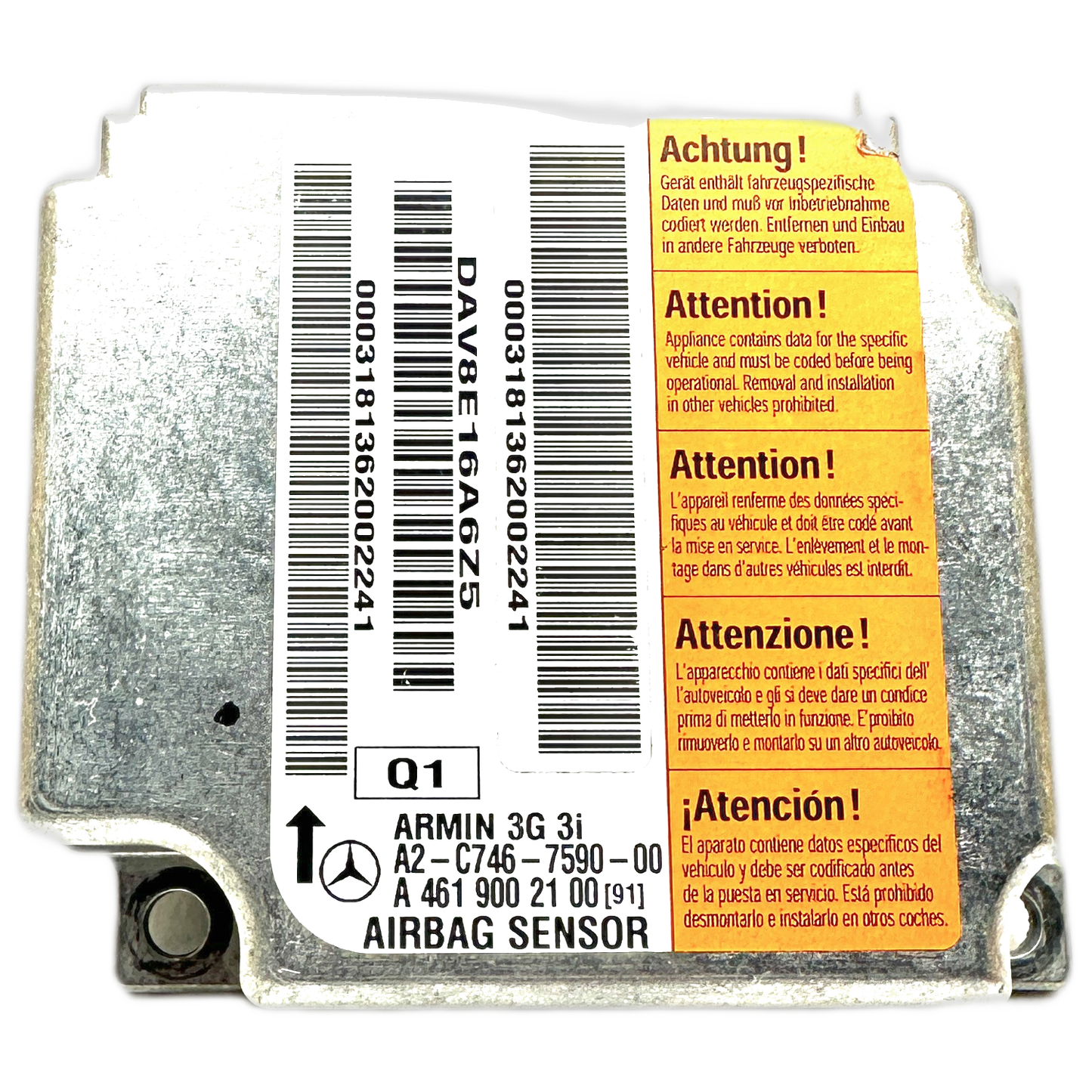 Mercedes-Benz G-Klasse W461 Airbag-Steuergerät Reparatur
