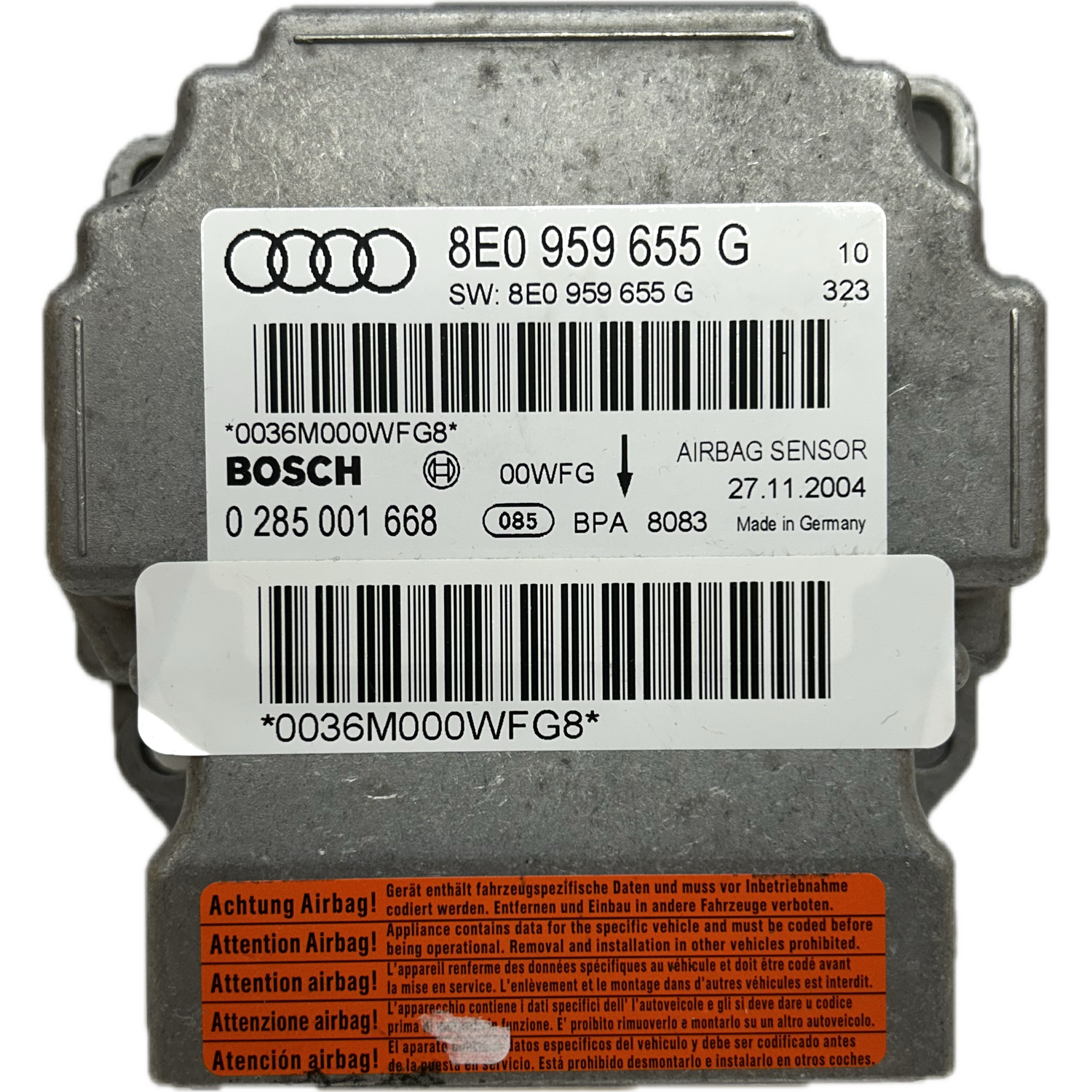 Audi S4 B7 Airbag-Steuergerät Reparatur