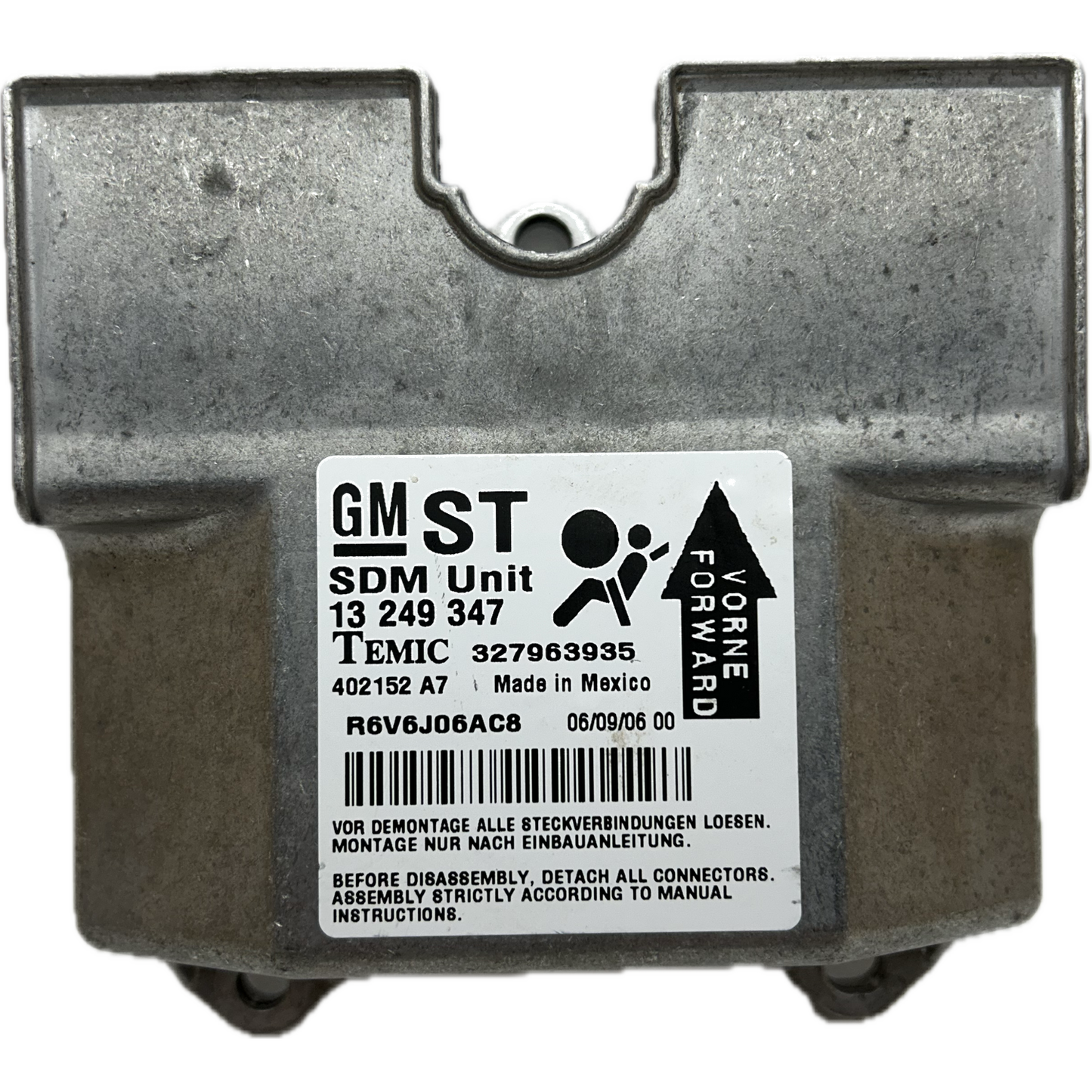 Opel Astra H Airbag-Steuergerät Reparatur