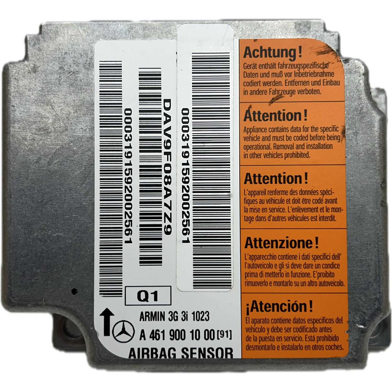 Mercedes-Benz G-Klasse W461 Airbag-Steuergerät Reparatur