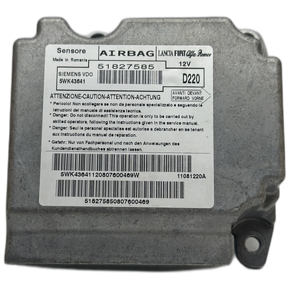 Fiat Bravo 198 Airbag-Steuergerät Reparatur