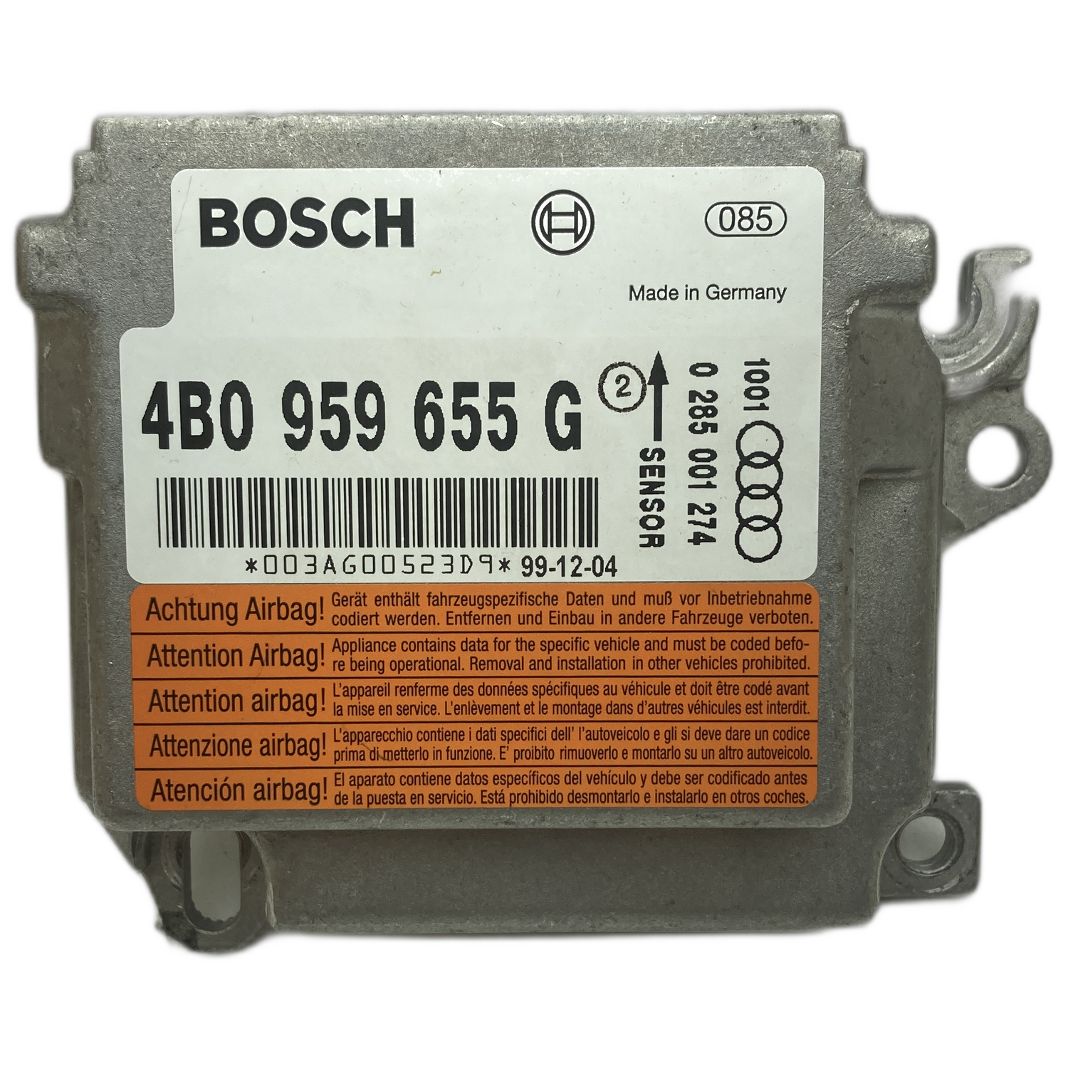 Audi S6 C5 Airbag-Steuergerät Reparatur