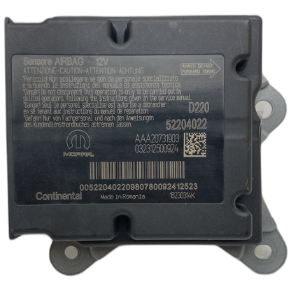 Fiat 500 330 Airbag-Steuergerät Reparatur