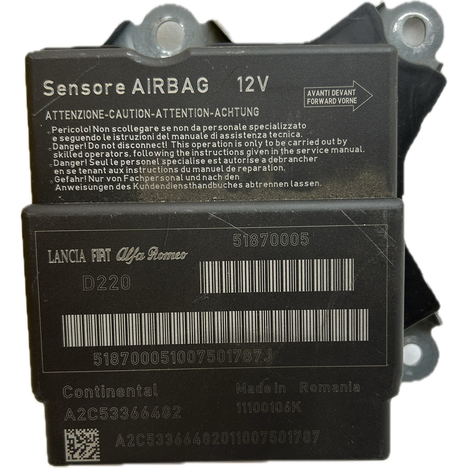 Fiat Punto 199 Airbag-Steuergerät Reparatur