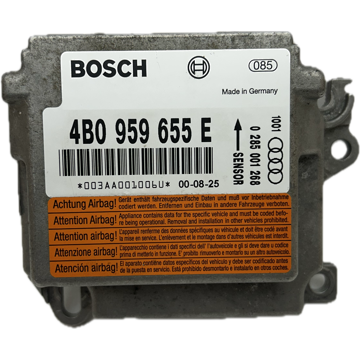 Audi RS6 C5 Airbag-Steuergerät Reparatur