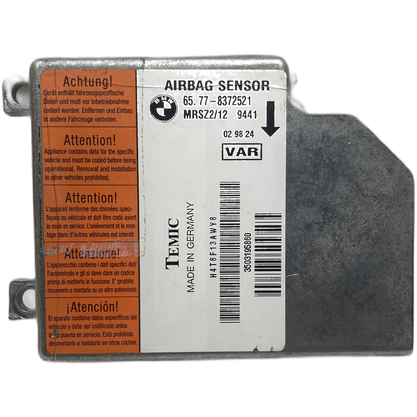 BMW 5er Serie E39 Airbag-Steuergerät Reparatur