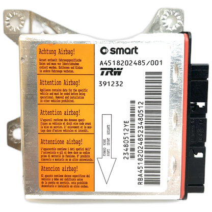 Smart Fortwo C451 Airbag-Steuergerät Reparatur