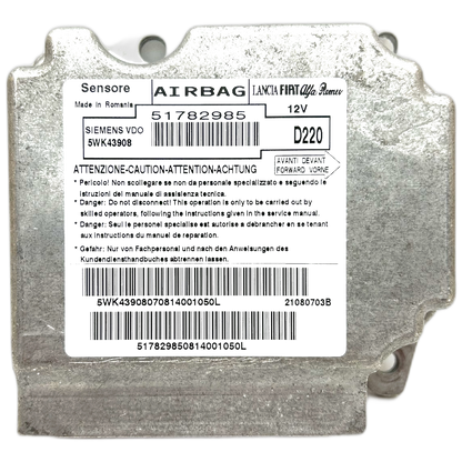 Fiat 500 330 Airbag-Steuergerät Reparatur