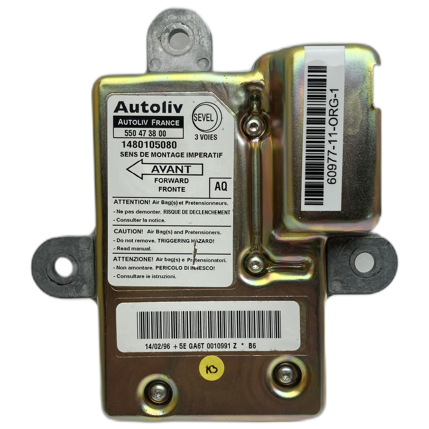 Fiat Scudo 220 Airbag-Steuergerät Reparatur