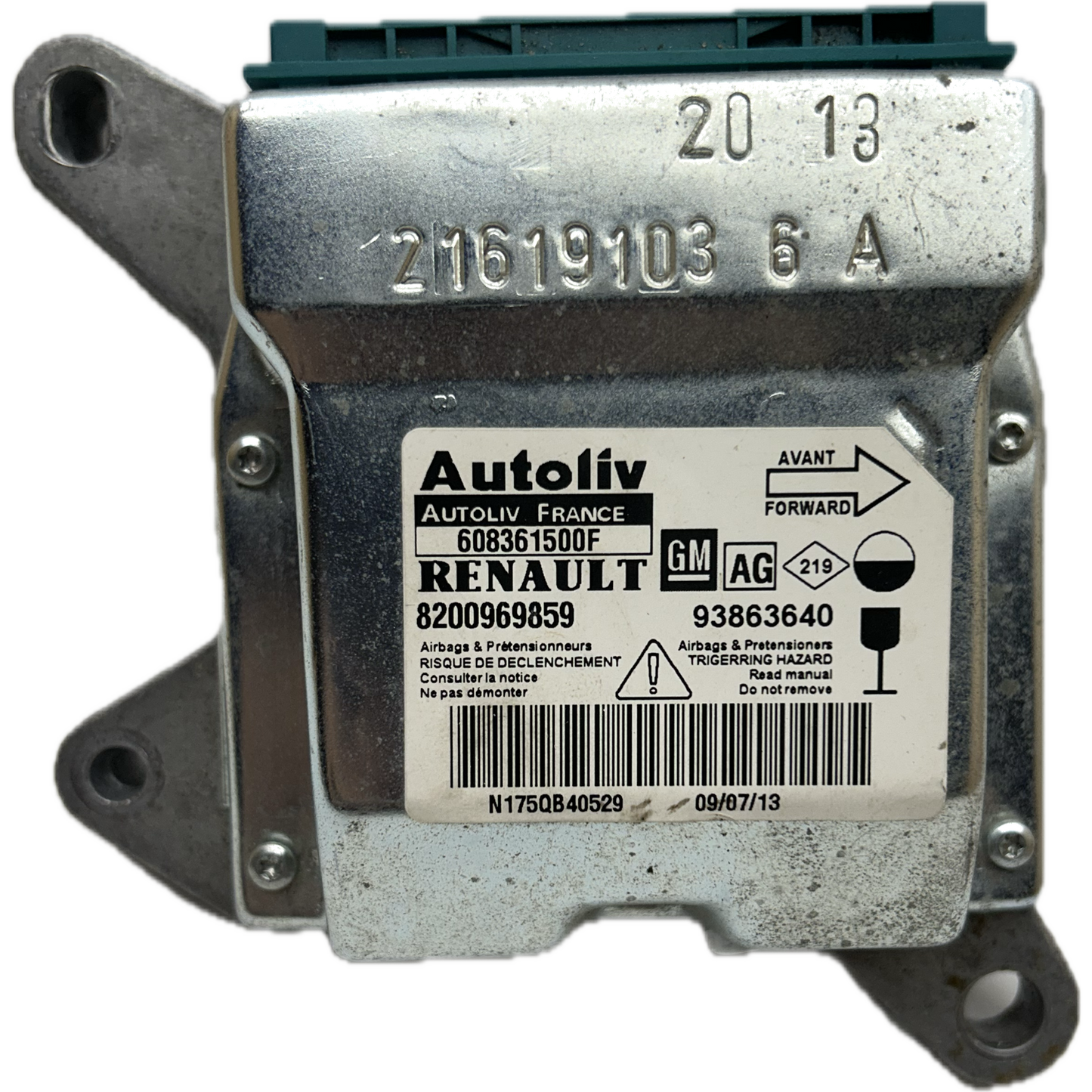 Renault Trafic II Airbag-Steuergerät Reparatur