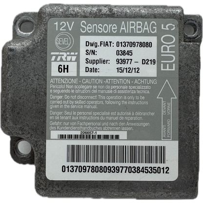 Citroën Relay II Airbag-Steuergerät Reparatur