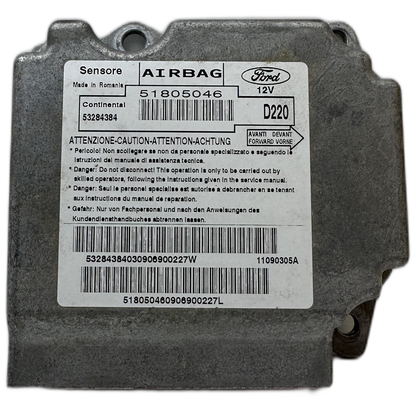 Ford Ka RU8 Airbag-Steuergerät Reparatur