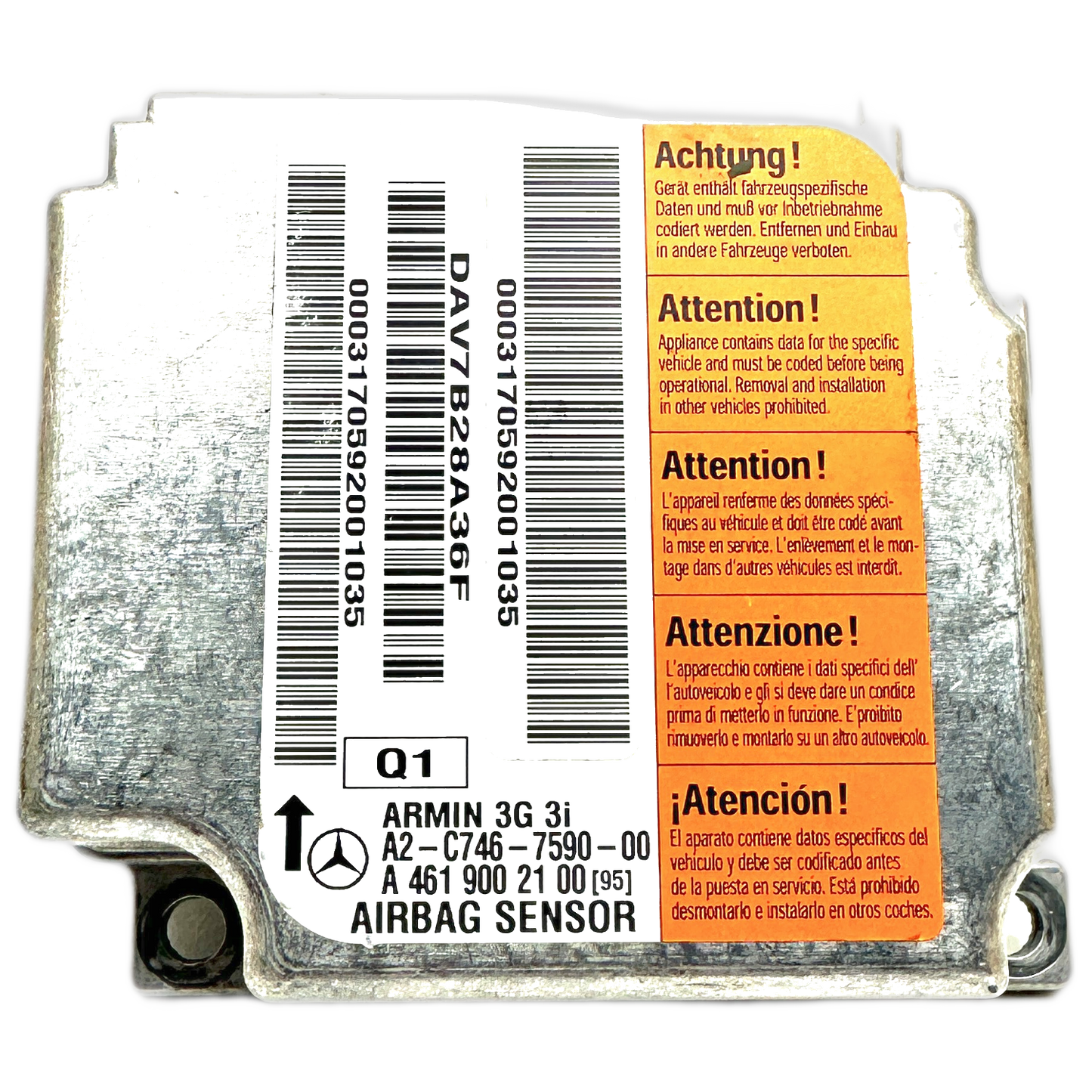 Mercedes-Benz G-Klasse W461 Airbag-Steuergerät Reparatur