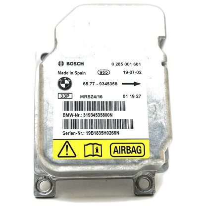 BMW 3er Serie E46 Airbag-Steuergerät Reparatur