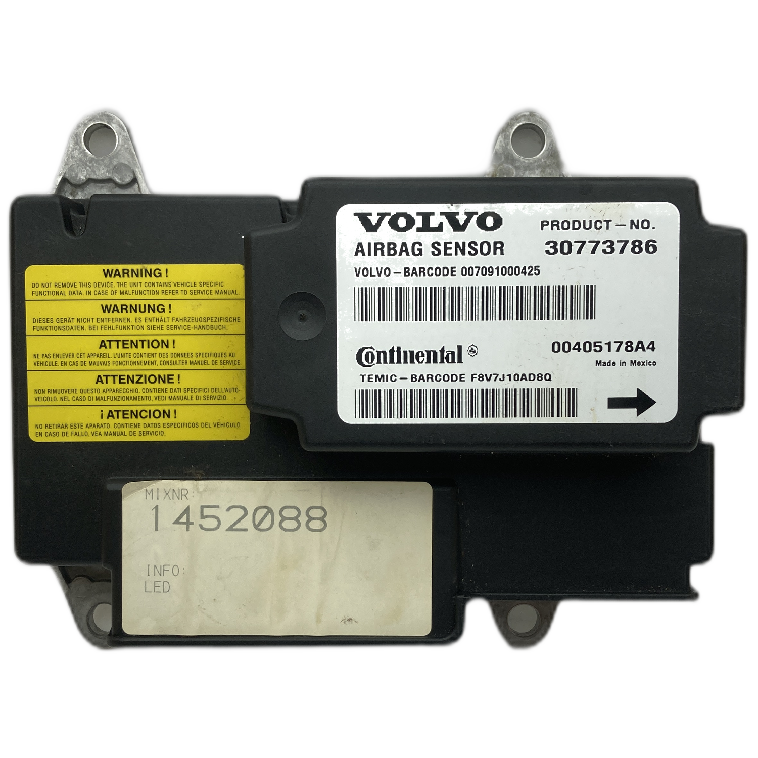 Volvo V50 Serie 1 Airbag-Steuergerät Reparatur