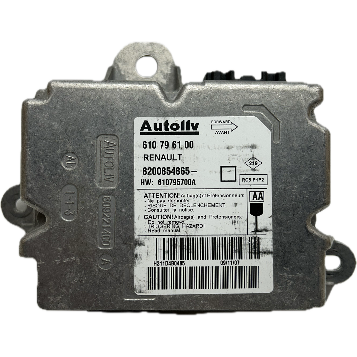 Renault Maxity I Airbag-Steuergerät Reparatur