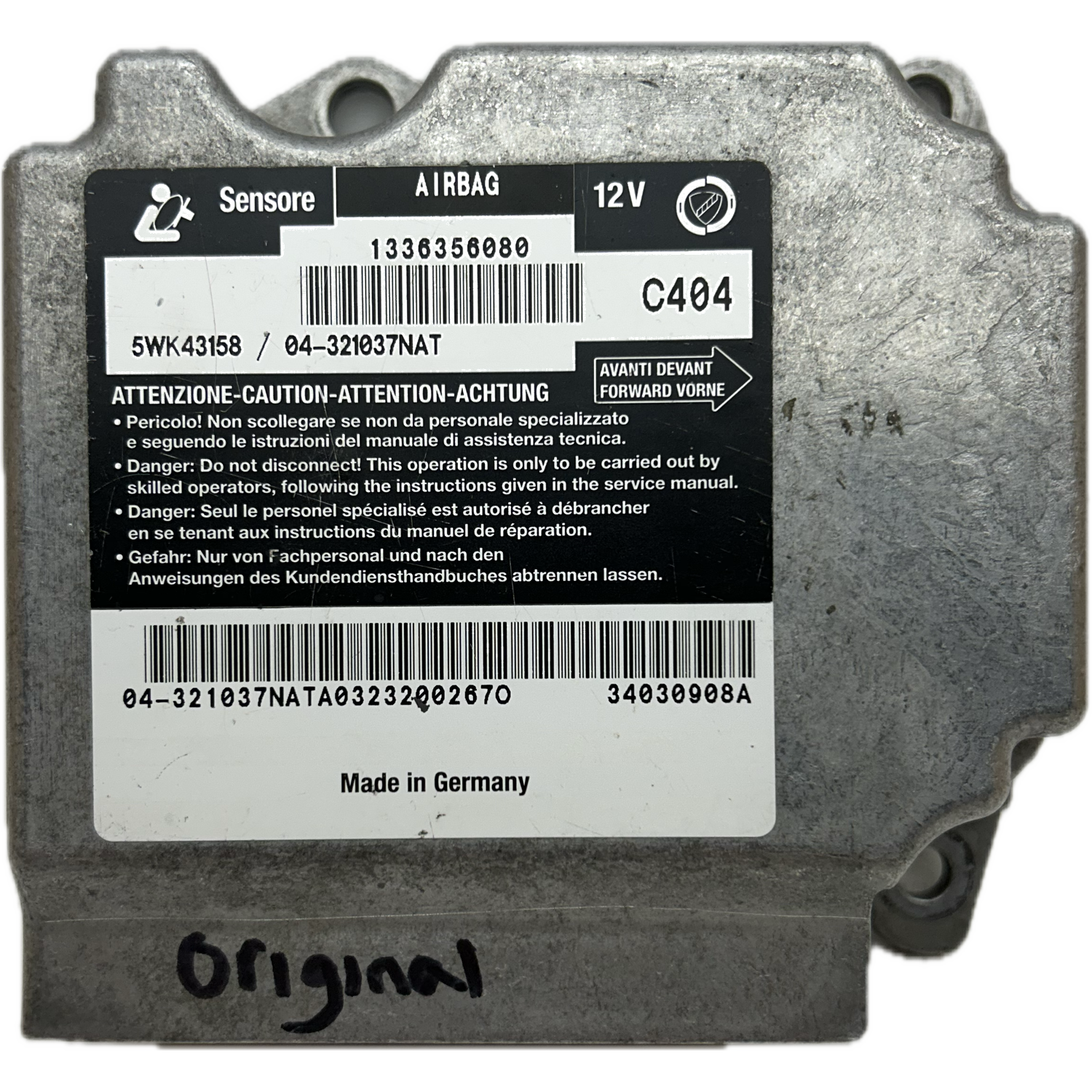 Fiat Ducato 230 Airbag-Steuergerät Reparatur