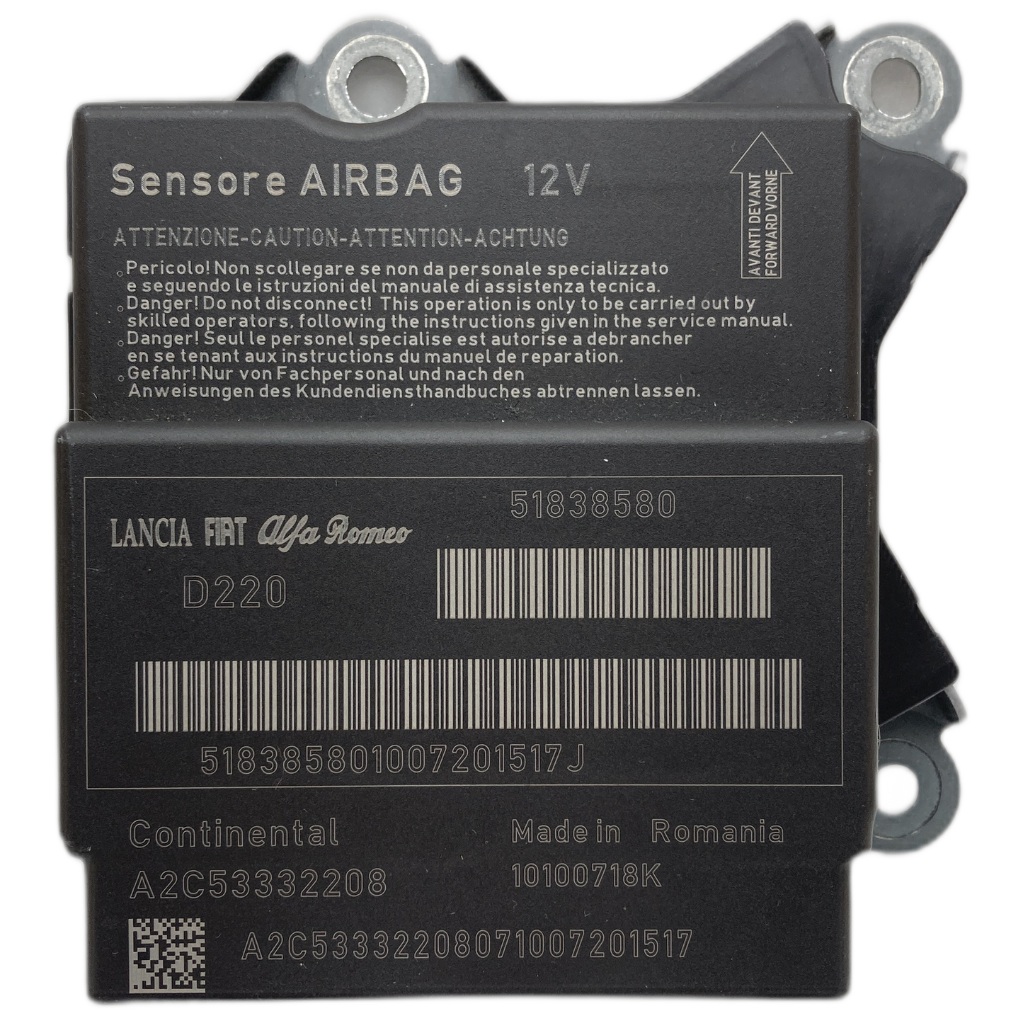 Fiat Punto 199 Airbag-Steuergerät Reparatur