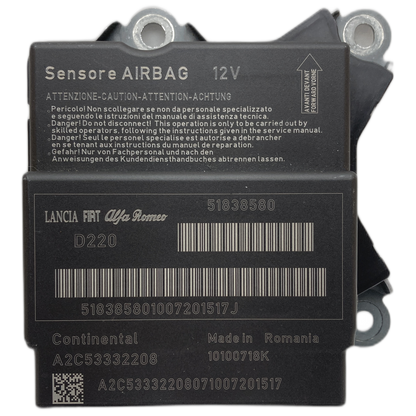 Fiat Punto 199 Airbag-Steuergerät Reparatur