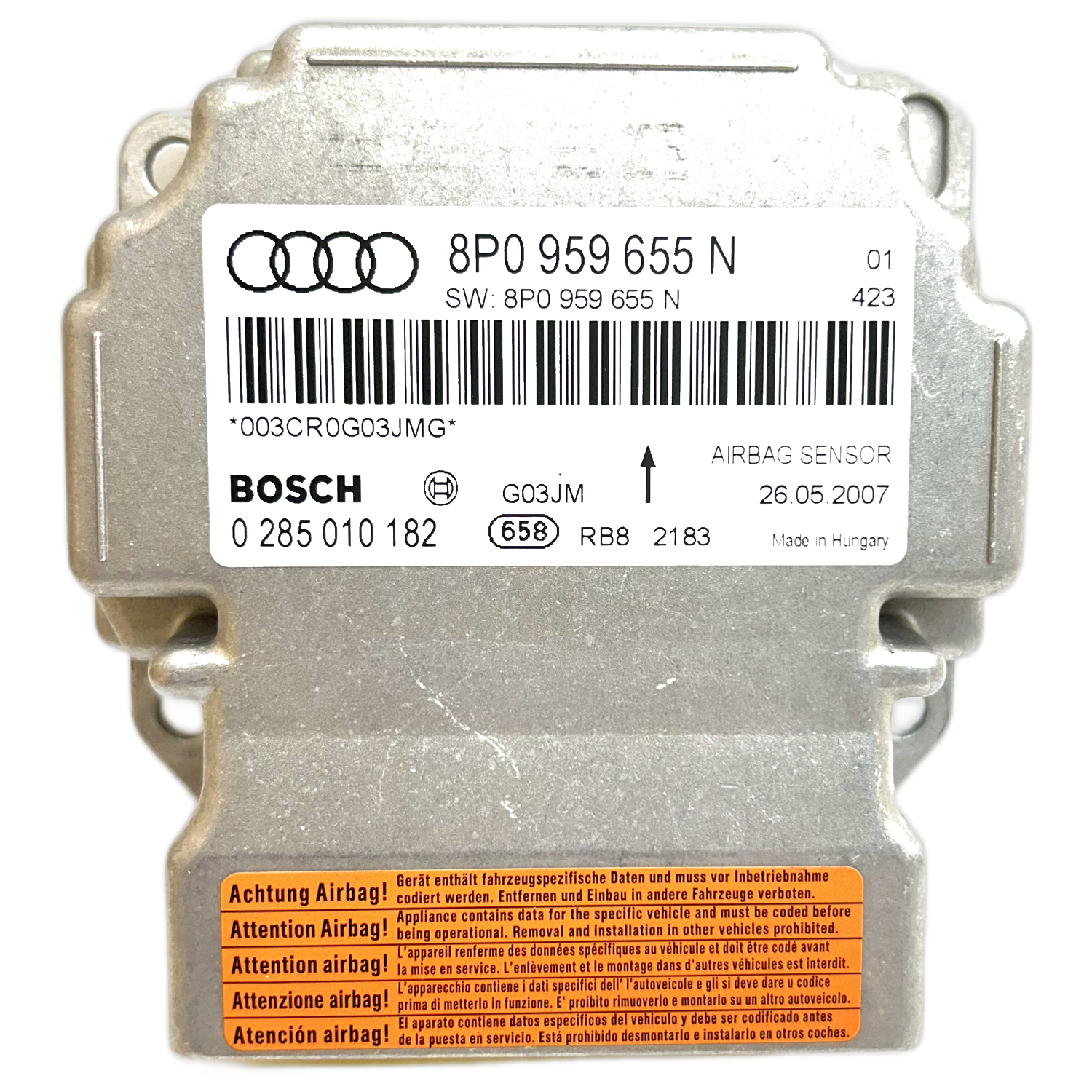 Audi S3 8P Airbag-Steuergerät Reparatur