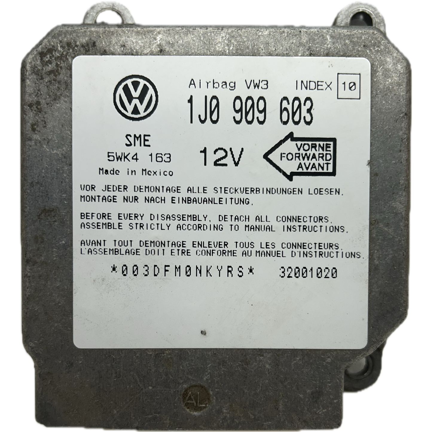 Seat Inca Mk1 Airbag-Steuergerät Reparatur