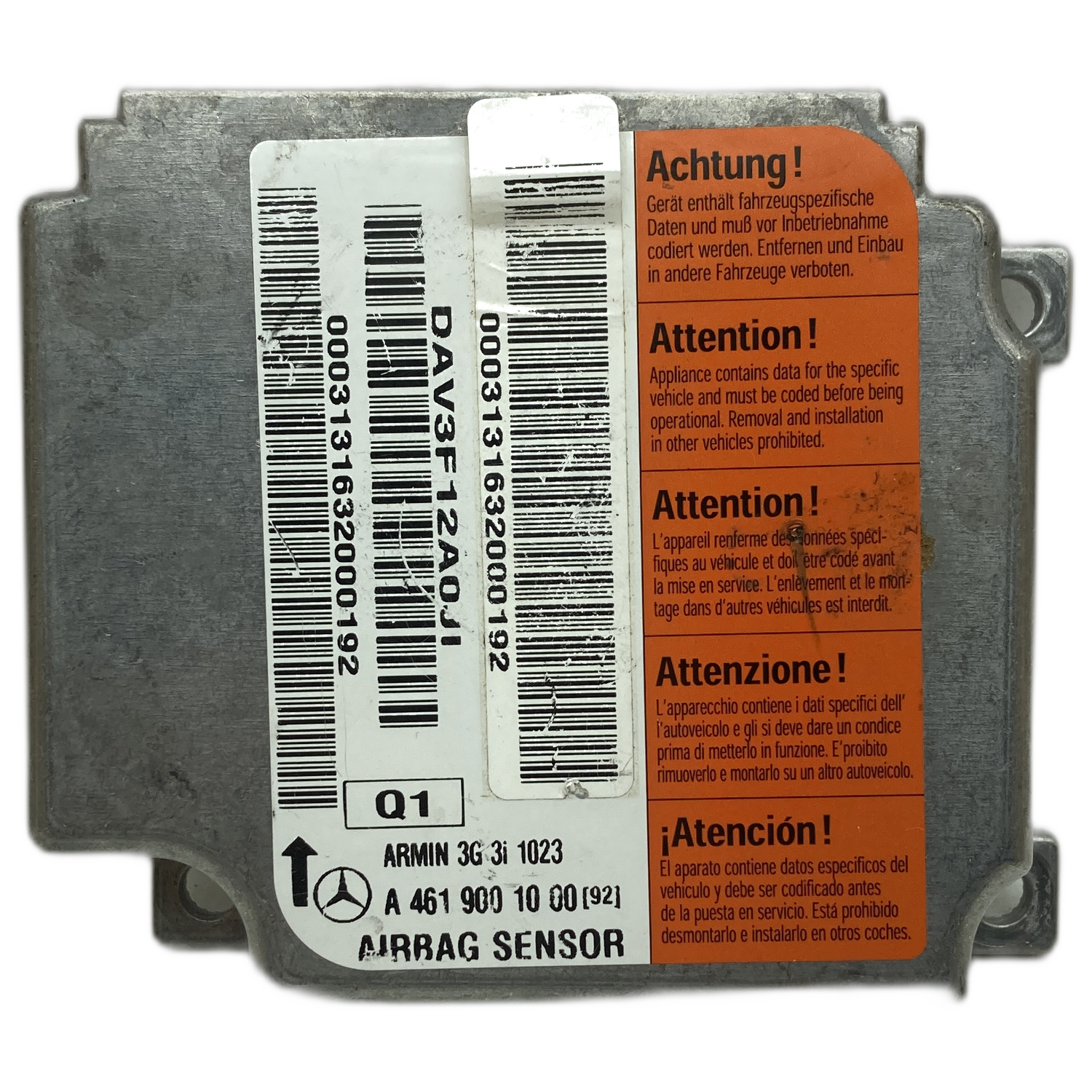 Mercedes-Benz G-Klasse W463 Airbag-Steuergerät Reparatur