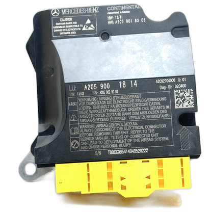 Mercedes-Benz C-Klasse S205 T-Modell Airbag-Steuergerät Reparatur