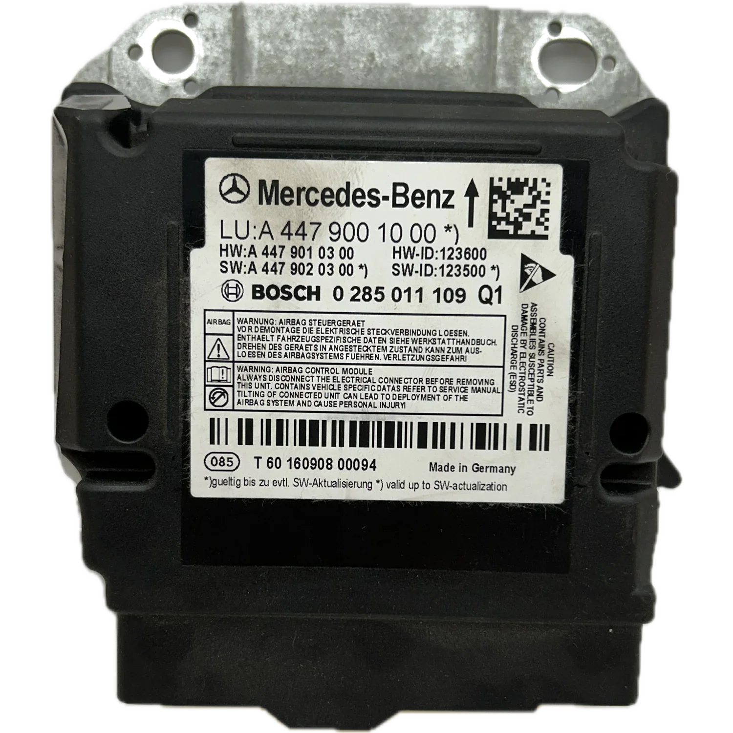 Mercedes-Benz Vito W447 Airbag-Steuergerät Reparatur