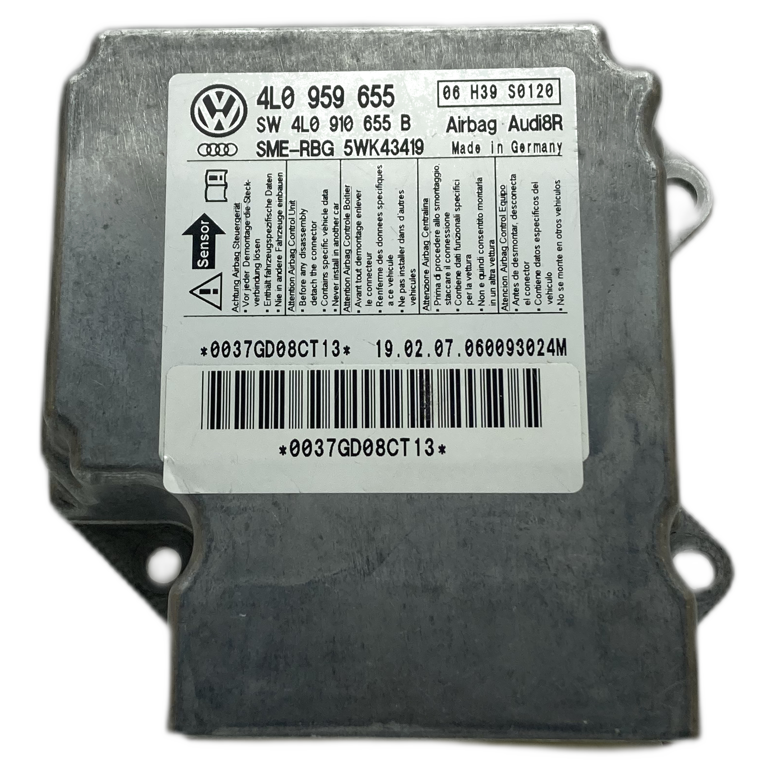 Audi Q7 4L Airbag-Steuergerät Reparatur