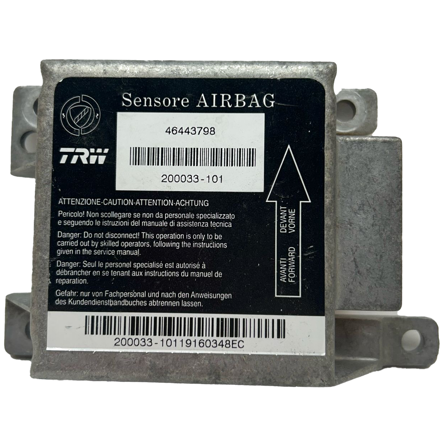 Fiat Barchetta 183 Airbag-Steuergerät Reparatur