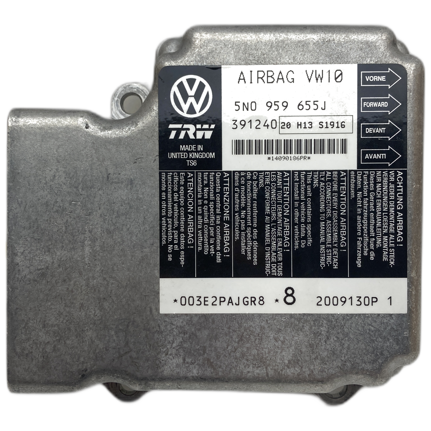 Seat Leon Mk2 Airbag-Steuergerät Reparatur