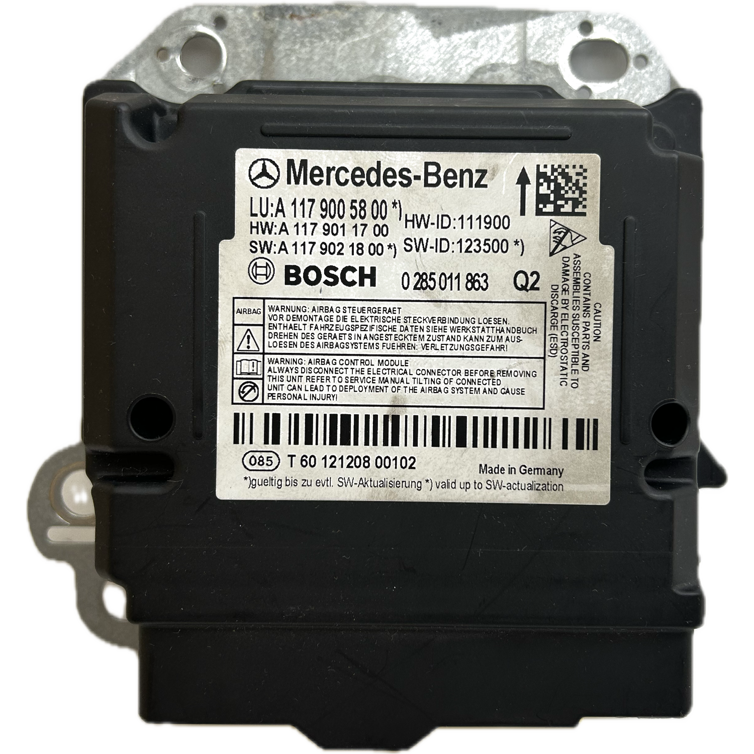 Mercedes-Benz CLA C117 Airbag-Steuergerät Reparatur