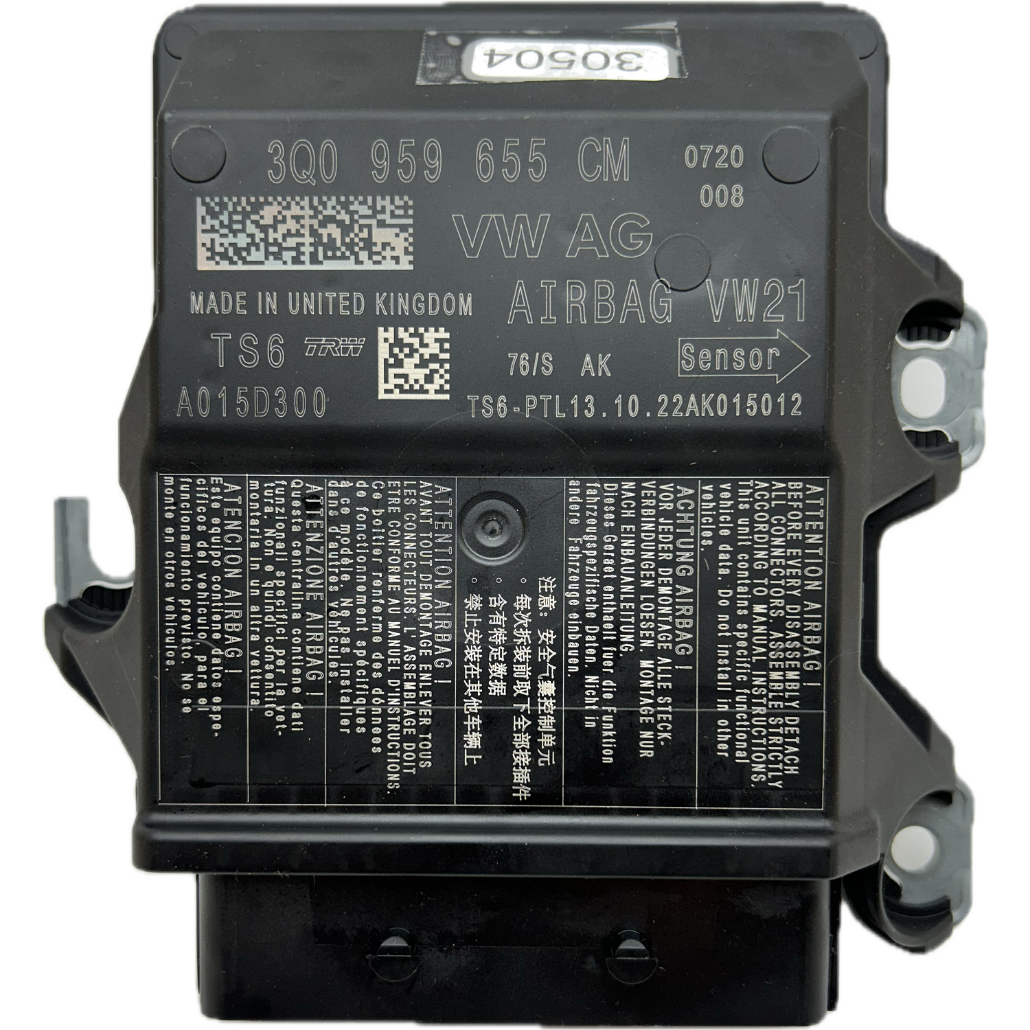 Volkswagen T-Roc A1 Airbag-Steuergerät Reparatur