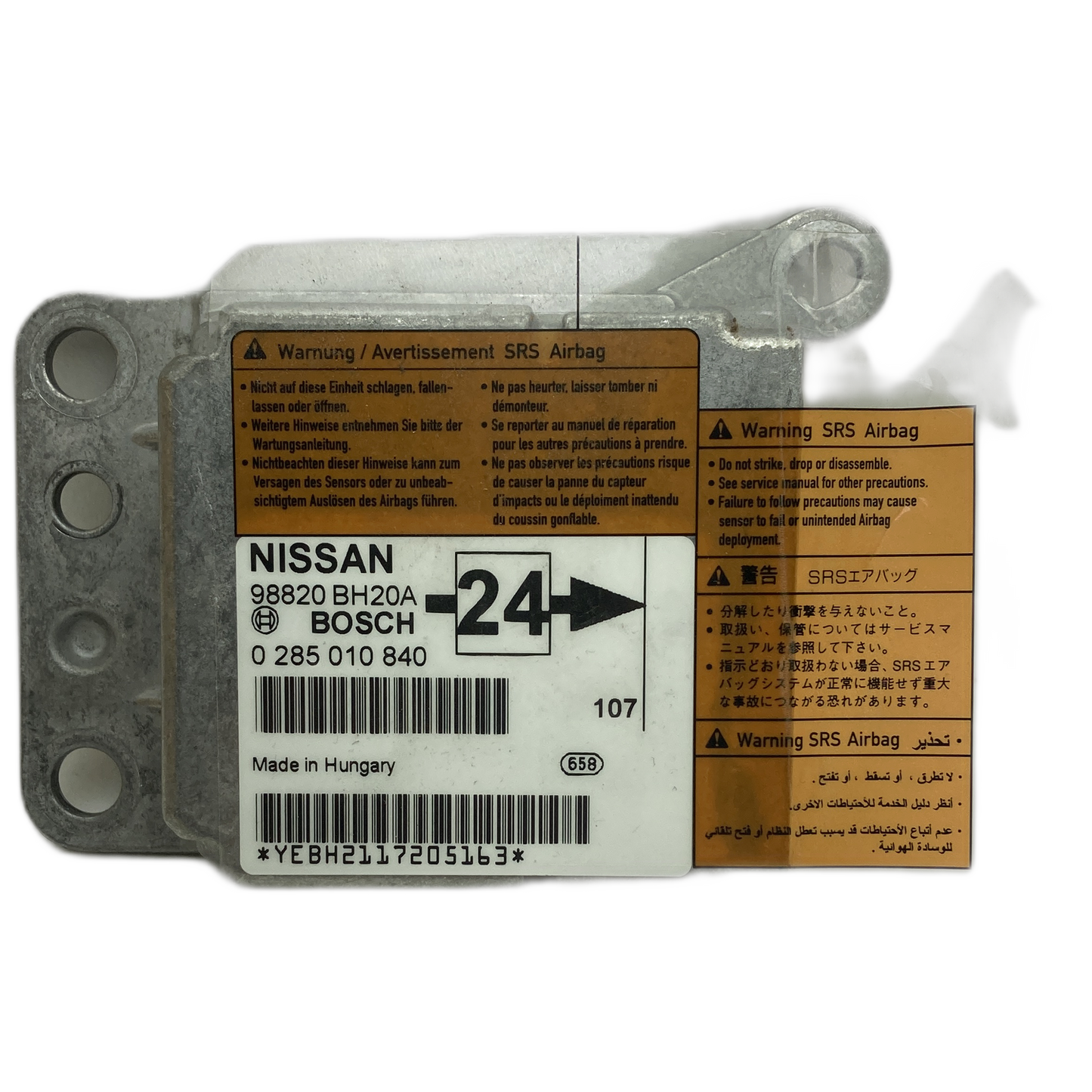 Nissan Note E11 Airbag-Steuergerät Reparatur