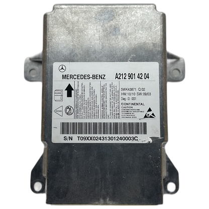 Mercedes-Benz E-Klasse W212 Airbag-Steuergerät Reparatur